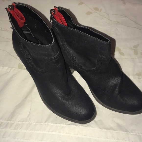 Mossimo Supply Co. Shoes - Mossimo Leather Ankle Booties